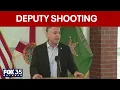 Deputy-involved shooting update Sheriff s office looks for initial shooter FULL