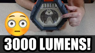TRYING A 45 3000 LUMEN FLASHLIGHT FROM COSTCO