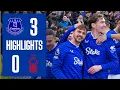 Lagu Extended highlights: Everton 3-0 Nottingham Forest