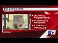 CVS hit with lawsuit accused of unlawfully filling opioid prescriptions