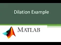 Dilation example using matlab part-1 digital image processing bangla tutorial