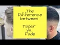 Difference Between Taper vs Fade