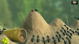 red ant vs black ant movie clip