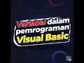 Seri Pemrograman Visual Studio Pertemuan ke 2 Variabel