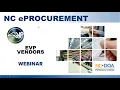 eVP Vendor Webinar Session 1