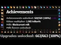 All Achievements And Upgrades Cookie Clicker Walkthrough
