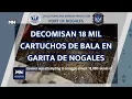 18 000 ROUNDS OF BULLETS SEIZED AT NOGALES CHECKPOINT
