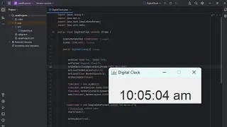 How To Make Digital Clock Using Java in 5 Minutes