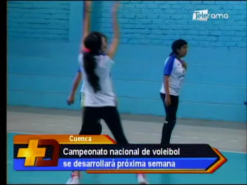 Campeonato nacional de voleibol se desarrollará próxima semana