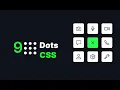 9 Dots Navigation Menu using Html CSS Javascript