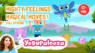 Full Episode: Mighty Feelings, Magical Moves! Yoga Exercises for Kids to Explore Big Feelings!