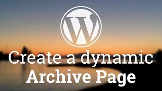 Part 36 - WordPress Theme Development