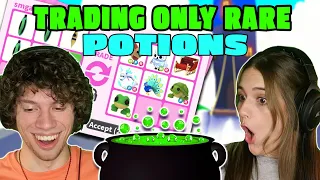 Trading The RAREST POTIONS! These Offers Were Amazing! Roblox Adopt Me!