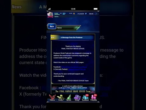 Download MP3 RE: Producer Message Concerning State of FFBE Global