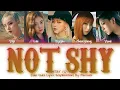 Download Lagu ITZY (있지) - NOT SHY Lyrics (Color Coded Lyrics Eng/Rom/Han)