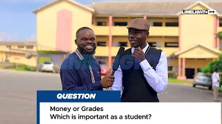 money vs grades which is more important for students limelight plus
