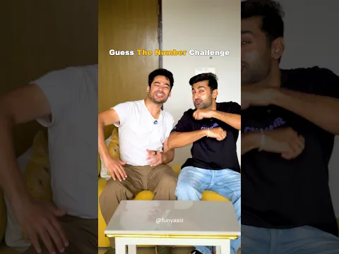We Played The VIRAL GUESS THE NUMBER Challenge 😱 | YT #shorts daily | Funyaasi #shortsvideos