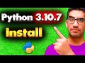 How to download and install python 3 10 7 on windows 10 64 bit 32 bit