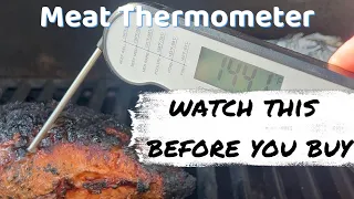 Demo of HOW TO USE and the ACCURACY of this Digital Meat Thermometer from Amazon PRODUCT REVIEW