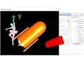 3D Models in Java 3D Beginners Only - 8 Flying a Primitive Rocket with Source Code