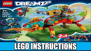 LEGO Instructions - Dreamzzz - 71492 - Mateo's Fire Chameleon - Season 3
