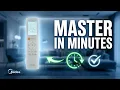 Master Your Midea Air Conditioner Remote in Minutes - Paradigm Cooling