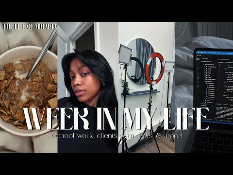 Download MP3 A REALISTIC WEEK IN MY LIFE!? | last days as a student, clients, gym, driving, assignments, & more!