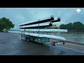 Peaceful London Rain Walk Along River Thames to Kew 4K
