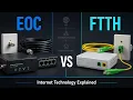 EOC vs FTTH Technology Internet Delivery Explained with Lab Setup