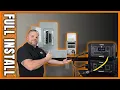 Step-by-step on How to install a 30 amp transfer switch
