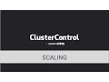 Database Scaling with ClusterControl - Product Demonstration