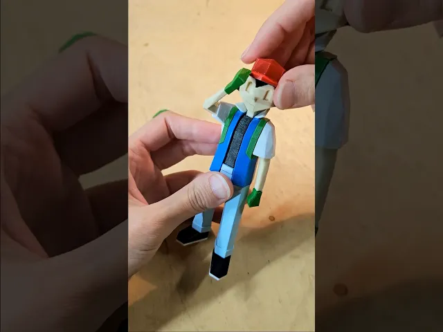 Ash Ketchum Low Poly from Pokemon video thumbnail