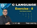 C Language - 41 Pattern Printing-4 Program Practical