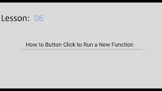 Button Click to Run a New Function - Android Studio Tutorial