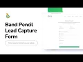 Lagu Lead Capture Form - Band Pencil
