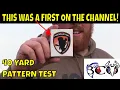 patterning the carlsons heavyweight tss 410 choke in the stevens 301 turkey bco review