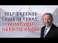 Deadly Force Laws in Texas Don t Make This Mistake