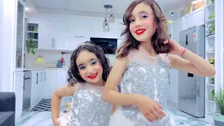 تجهزنا للحفله  ترجينا ماما نحط مكياج  دندنها