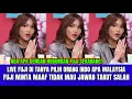 Download Lagu Live Fuji di Tanya Pilih Orang Indonesia Apa Malaysia, Fuji Minta Maaf Tidak Mau Jawab!
