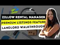 Zillow Rental Manager - Premium Listings Feature Landlord Walkthrough