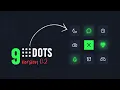 9 Dots Navigation Menu using Html CSS Javascript