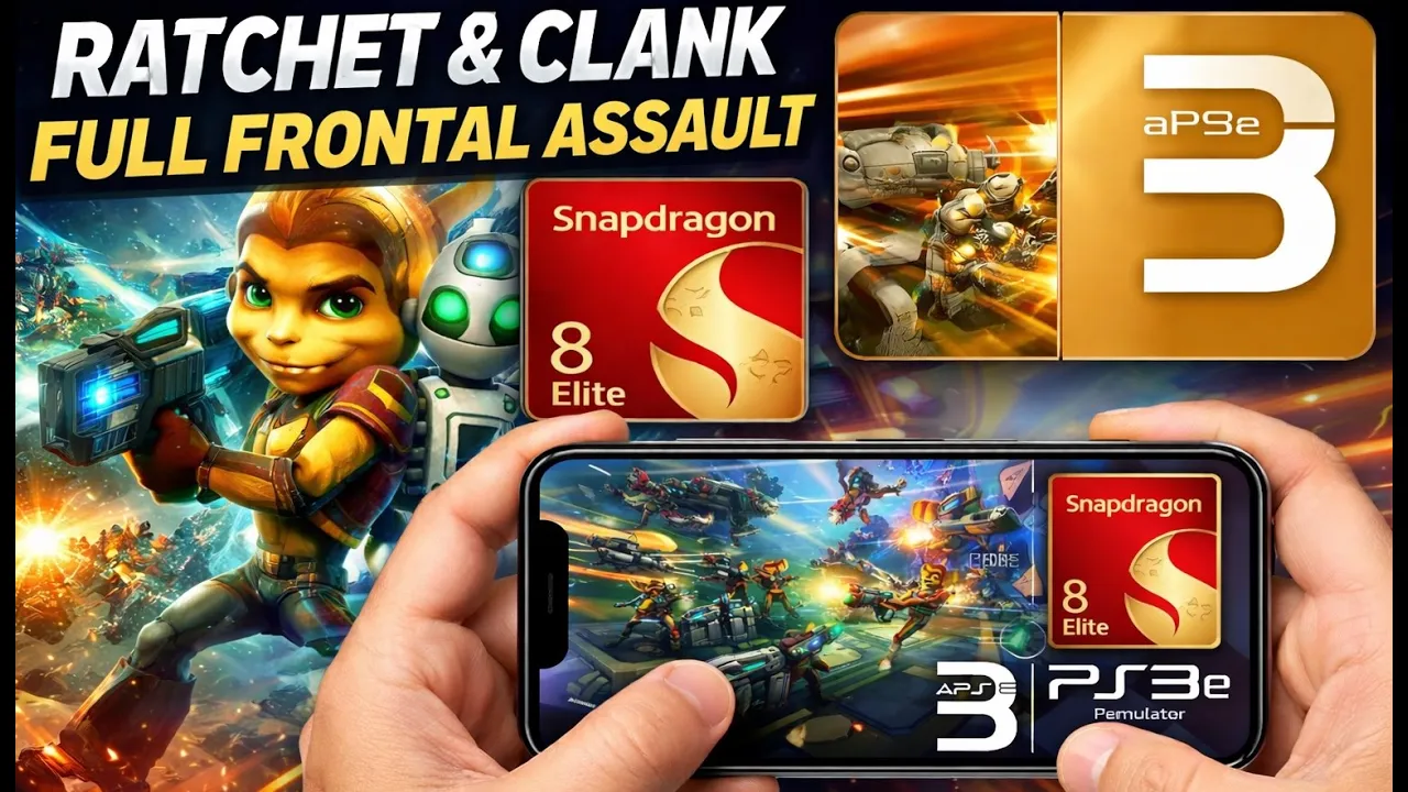 Ratchet & Clank: Full Frontal Assault | Snapdragon 8 elite gen 5 | aPS3e PS3 Emulator Android