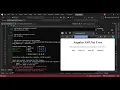 Angular and ASP Net Core using Visual Studio 2022