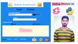 Create Your Own Email Sender App Using Python Demo