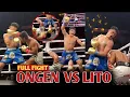 ONGEN VS LITO BADENAS HANCUR HANCURAN SAMPAI TKO