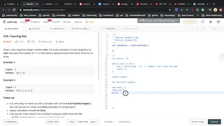 leetcode 338 - Counting Bits