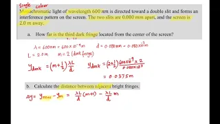 Interference sample Problem-1