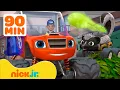 Download Lagu Blaze i mega maszyny | 90 minut ŚMIERDZĄCYCH misji i akcji ratunkowych ze skunksami! 🦨💨 | Nick Jr.