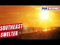 Dangerous Heat Dome Traps Over 70 Million Under Heat Alerts Across The Southeast