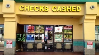 THE TRUTH ABOUT CHECK CASHING STORES